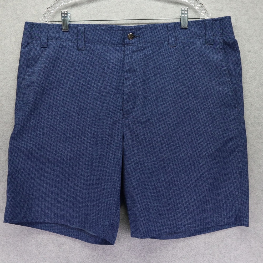 Callaway Shorts Mens 40 Performance Golf Chino Stretch Flex Flat Front Blue